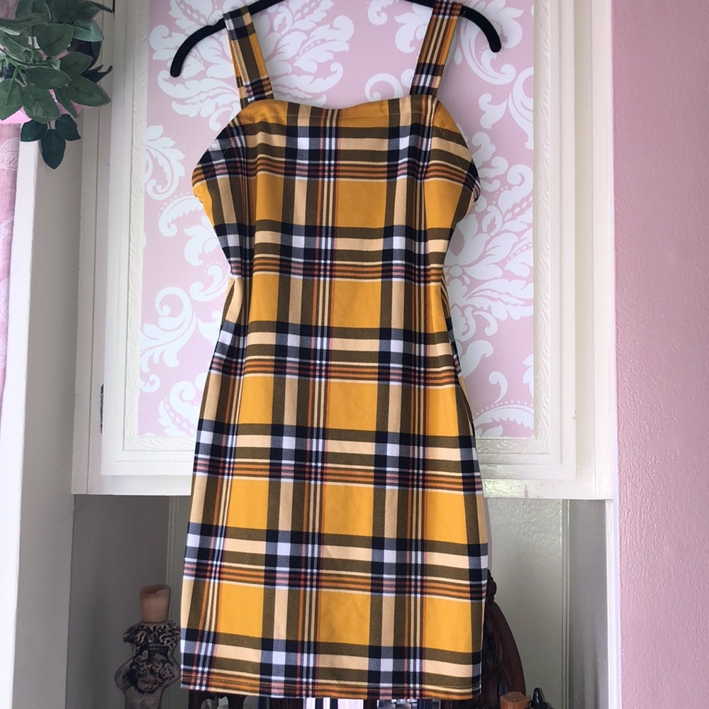 Jolie & Joy clueless plaid dress